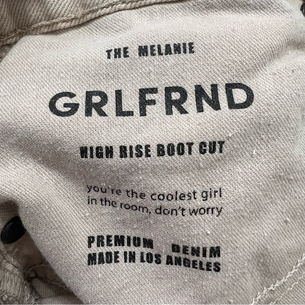 SOLD Grlfrnd Melanie High Rise Boot Cut Jeans in Montana - Picture 15 of 16